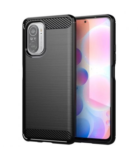 Anti Shock гръб Carbon за Xiaomi Mi 11i, Черен