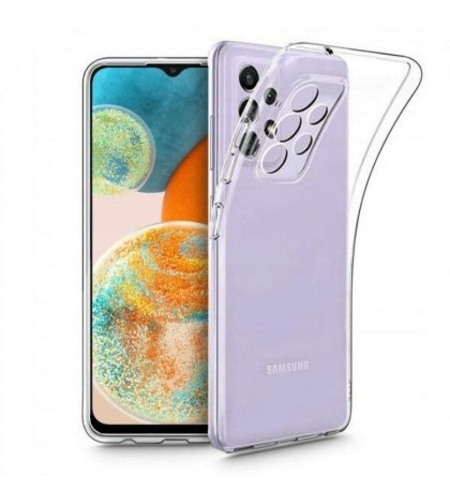 Плътен силиконов гръб Perfect 2mm за Samsung Galaxy A23 5G, Защита около камерите, Прозрачен