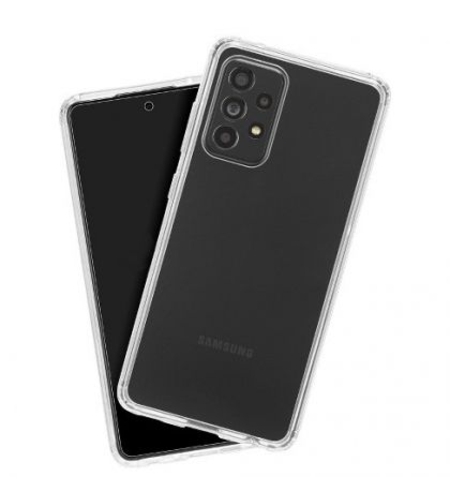 Плътен силиконов гръб Perfect 2mm за Samsung Galaxy A52/A52S 4G/5G, Защита около камерите, Прозрачен