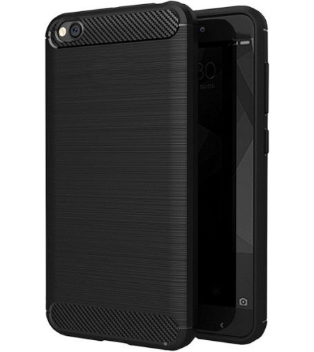 Anti Shock гръб Carbon за Xiaomi Redmi Note 5A, Черен