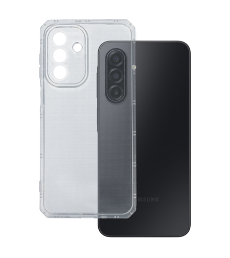 Силиконов кейс Armor Anti Shock за Samsung Galaxy S23 FE, защита около камерите-прозрачен