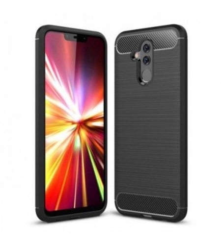 Anti Shock гръб Carbon за Huawei Mate 20 Lite, Черен
