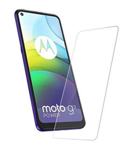 Стъклен скрийн протектор, 2.5D Hard Glass за Motorola Moto G9 Power, Прозрачен