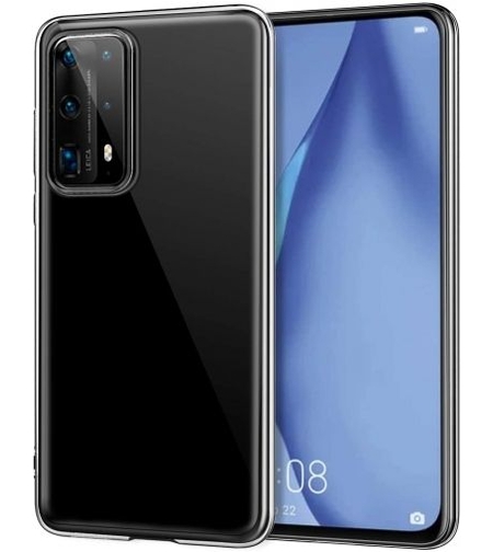 Плътен силиконов гръб Perfect 2mm за Huawei P40 Pro, Прозрачен