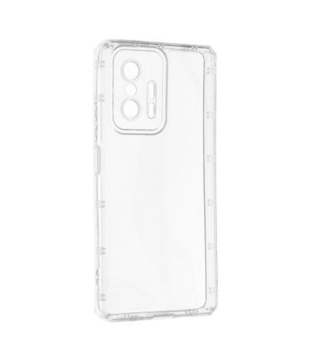Силиконов кейс Armor Anti Shock за Xiaomi 11T/11T Pro, Защита около камерите, Прозрачен