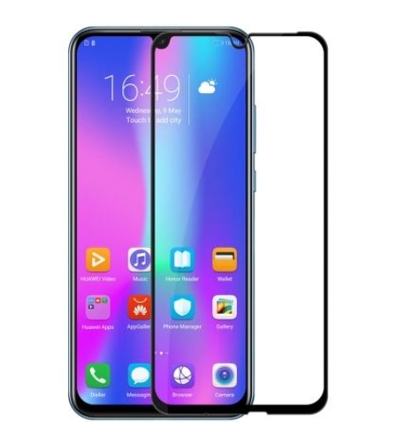 5D Premium Class Стъклен протектор Full Glue Cover Huawei P Smart 2019, Черен