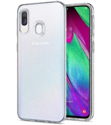 Силиконов блестящ гръб Lily Crystal Glitter за Samsung A305 Galaxy A30, Прозрачен