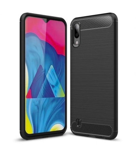 Anti Shock гръб Carbon за Samsung M105 Galaxy M10, Черен