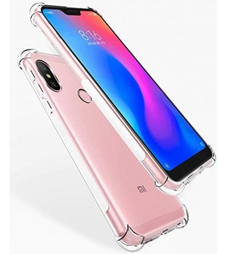 Anti Shock силиконов гръб за Xiaomi MI A2 Lite/Redmi 6 Pro, Прозрачен