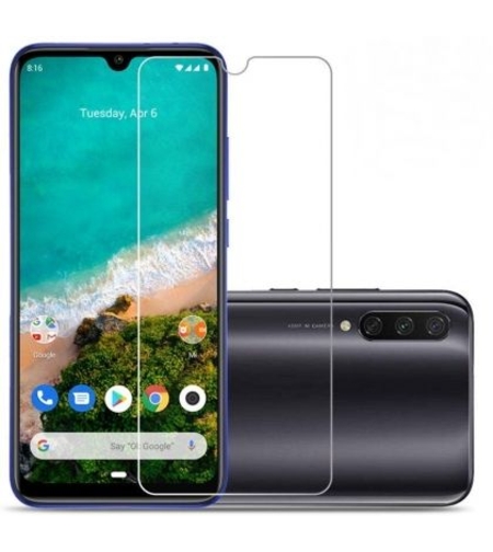 Стъклен скрийн протектор, Tempered Glass за Xiaomi MI A3, Прозрачен