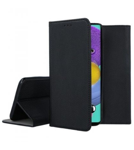 Кожен калъф Flip Book Smart за Samsung A515 Galaxy A51, Черен