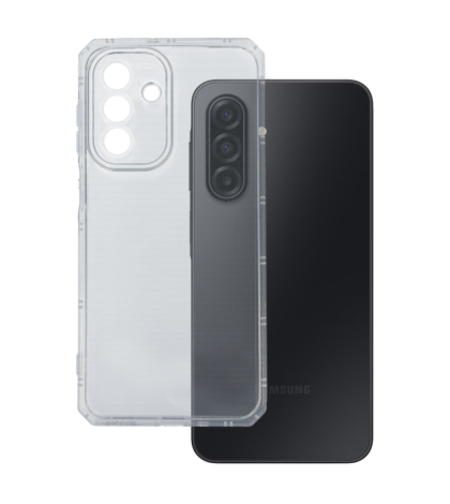 Силиконов кейс Armor Anti Shock за Samsung Galaxy A17 5G, Защита около камерите, Прозрачен