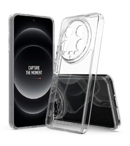 Силиконов кейс Perfect 2mm, за Xiaomi 14 Ultra, Защита около камерата, Прозрачен