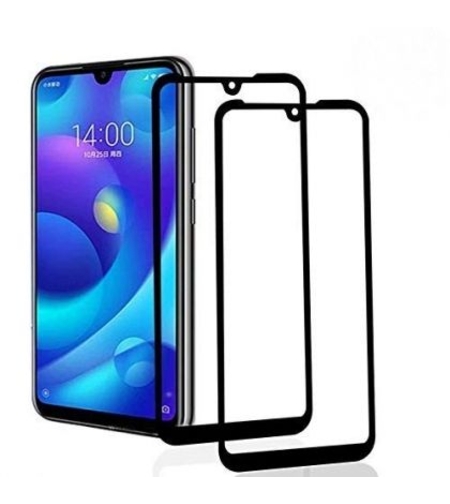 5D Стъклен протектор Full Glue Cover Samsung M205 Galaxy M20, Черен