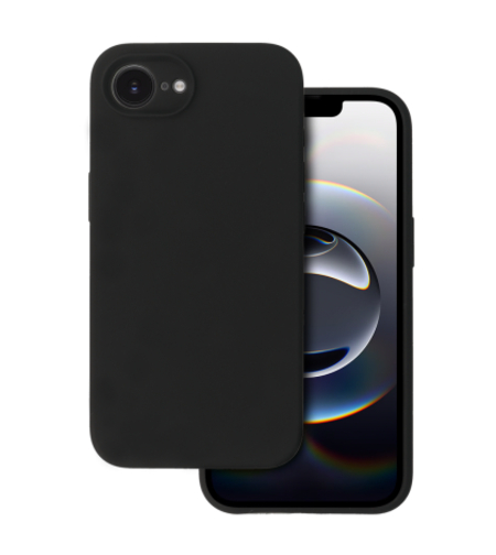 Кейс Silicone Lite за IPhone 16e, Черен