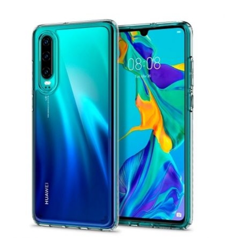 Anti Shock плътен силиконов гръб Perfect 2mm за Huawei P30, Прозрачен