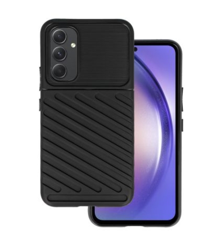 Противоударен кейс Thunder за Samsung Galaxy A55 5G, Черен