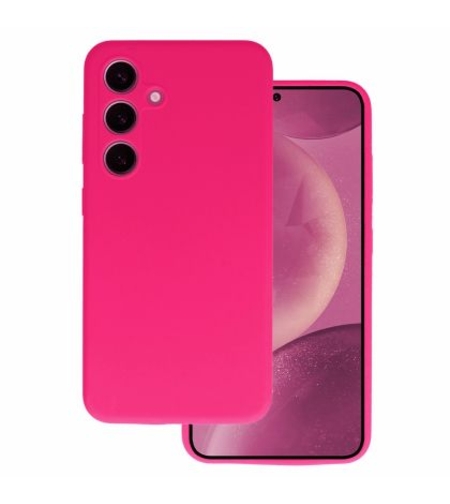 Кейс Silicone Lite за Samsung Galaxy A36 5G, Защита около камерата, Фуксия