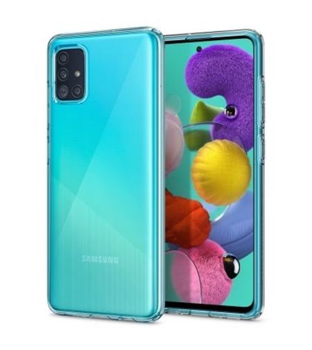 Anti Shock плътен силиконов гръб Perfect 2mm за Samsung A505 Galaxy A51, Прозрачен