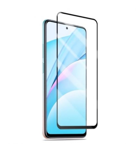 5D Стъклен протектор Hard Glass Full Glue Cover за Xiaomi MI 10T Lite 5G, Черен