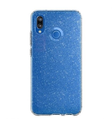 Силиконов блестящ гръб Lily Crystal Glitter за Xiaomi Redmi 7, Прозрачен