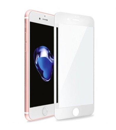 5D Стъклен протектор Smart Glass, Full Glue Cover, за IPhone 7/8 Plus, Бял
