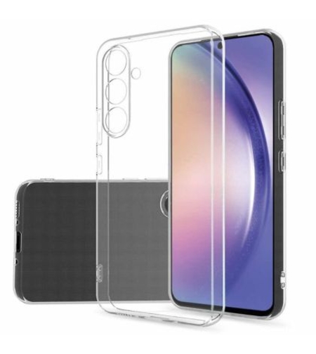 Плътен силиконов гръб Perfect 1mm за Samsung Galaxy A25 5G, Защита около камерите, Прозрачен
