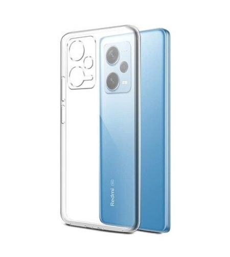 Силиконов кейс Armor Anti Shock за Xiaomi Redmi Note 12 Pro 5G/Poco X5 Pro, Защита около камерите, Прозрачен