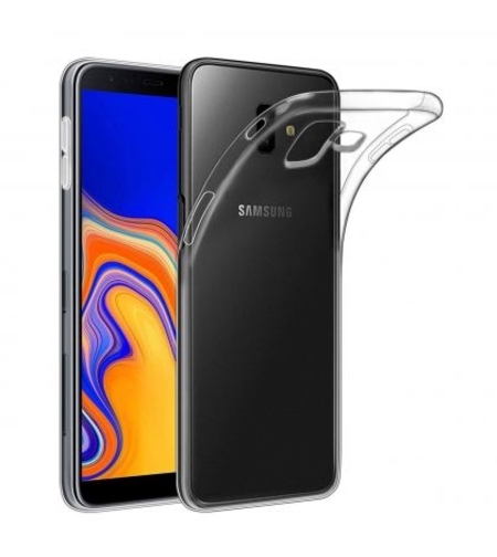Ултра тънък силиконов гръб за Samsung J610 Galaxy J6 Plus 2018, Прозрачен