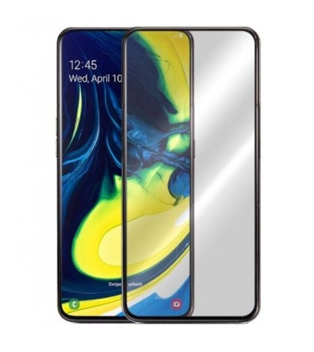 5D Стъклен протектор Smart Glass Gorilla, Full Cover за Samsung A805/A905 Galaxy A80/A90 , Черен