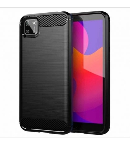 Anti Shock гръб Carbon за Huawei Y5p, Черен