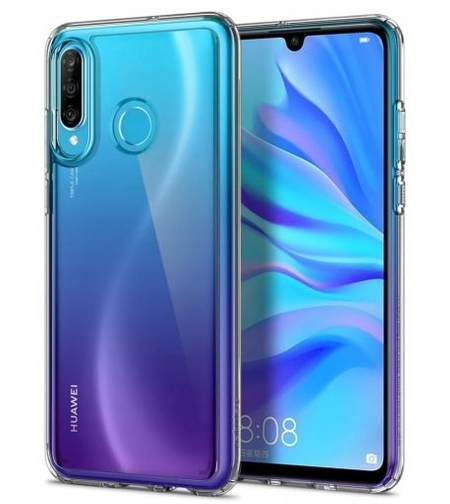 Anti Shock плътен силиконов гръб Perfect 2mm за Huawei P30 Lite, Прозрачен