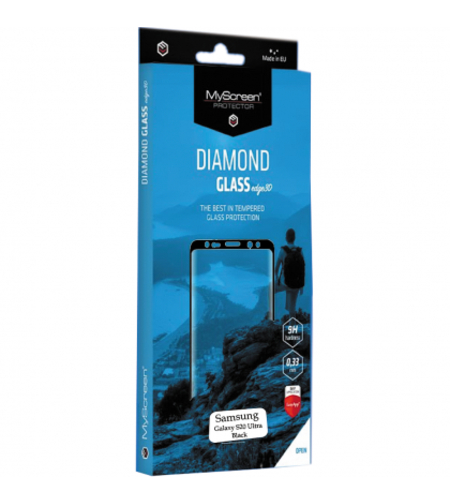 Стъклен протектор MyScreen Diamond Glass Edge 3D за Samsung N985 Galaxy Note 20 Ultra, Черен