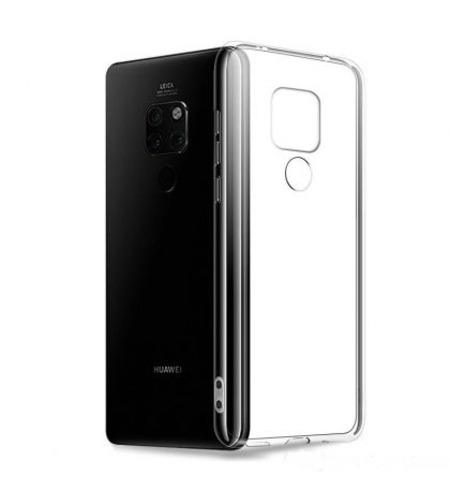 Ултра тънък силиконов гръб за Huawei Mate 20, Прозрачен