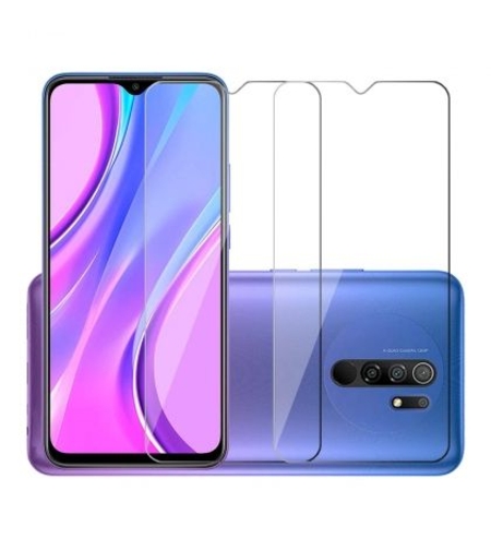 Стъклен скрийн протектор, 2.5D Hard Glass за Xiaomi Redmi 9, Прозрачен