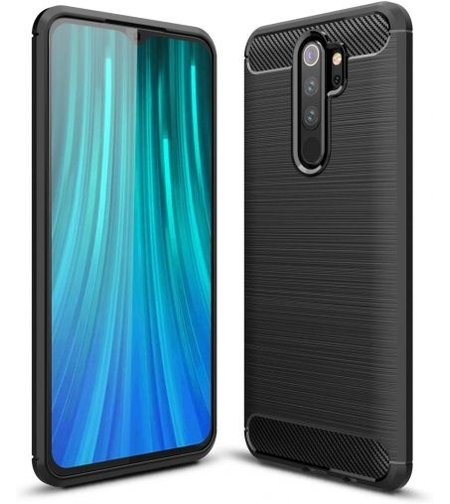 Anti Shock гръб Carbon за Xiaomi Redmi Note 8 Pro, Черен