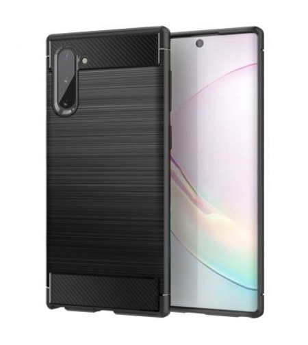 Anti Shock гръб Carbon за Samsung N970 Galaxy Note 10, Черен
