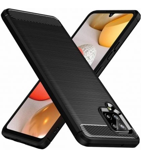 Anti Shock гръб Carbon за Samsung A426 Galaxy A42, Черен