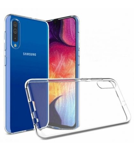 Anti Shock плътен силиконов гръб Perfect 2mm за Samsung A505 Galaxy A50, Прозрачен