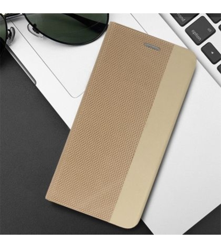 Калъф Flip Book Vennus Sensitive за IPhone 11 Pro, Златен