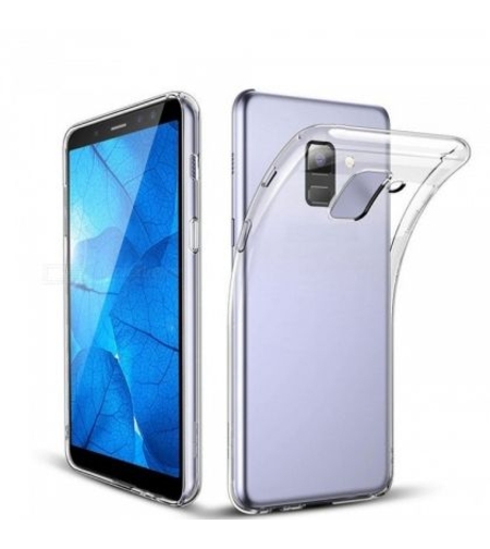 Ултра тънък силиконов гръб за Samsung A600 Galaxy A6 2018, Прозрачен