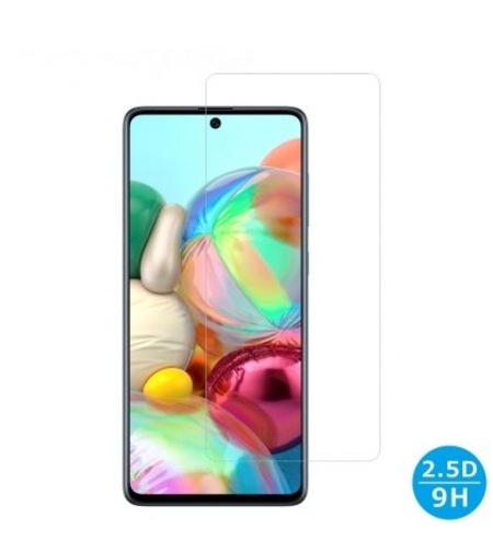 Стъклен скрийн протектор, Hard Glass 2.5D за Samsung A715 Galaxy A71, Прозрачен