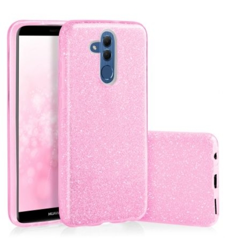 Силиконов гръб Emily Shining за Huawei Mate 20 Lite, Розов