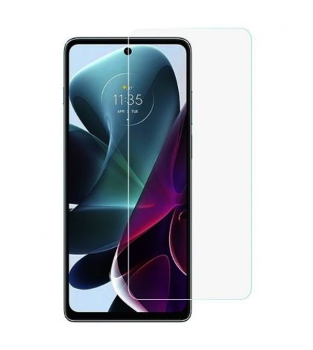 Стъклен скрийн протектор, 2.5D Hard Glass за Motorola Moto G200 5G, Прозрачен