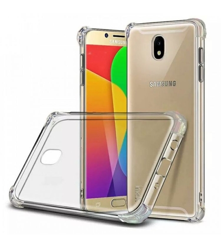 Anti Shock силиконов гръб за Samsung J3 (2017), Прозрачен