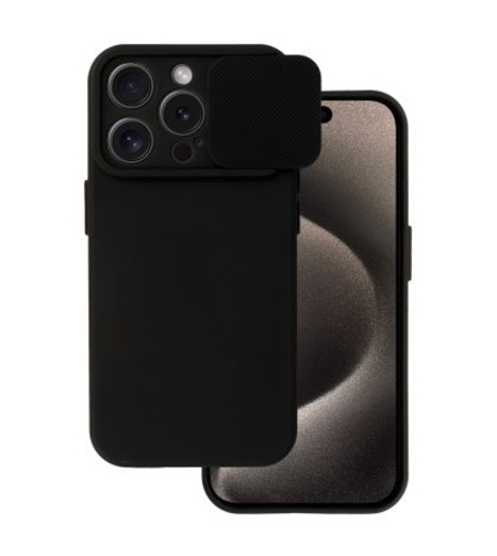Кейс Camshield Soft за IPhone 16 Pro, Черен