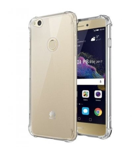 Anti Shock силиконов гръб за Huawei Honor 8Lite/P8 Lite 2017/P9 Lite 2017, Прозрачен