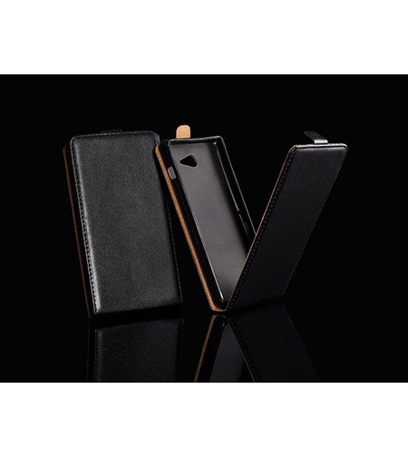 Кожен Flap Flexi калъф за Alcatel POP C3