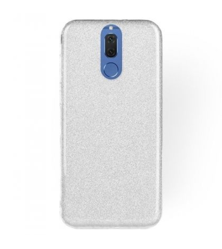 Силиконов гръб Emily Shining за Huawei Mate 10 Lite, Сребрист