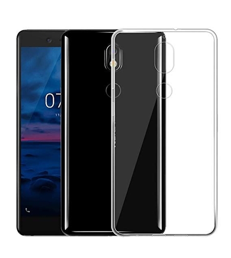 Ултра тънък силиконов гръб за Nokia 7, Прозрачен